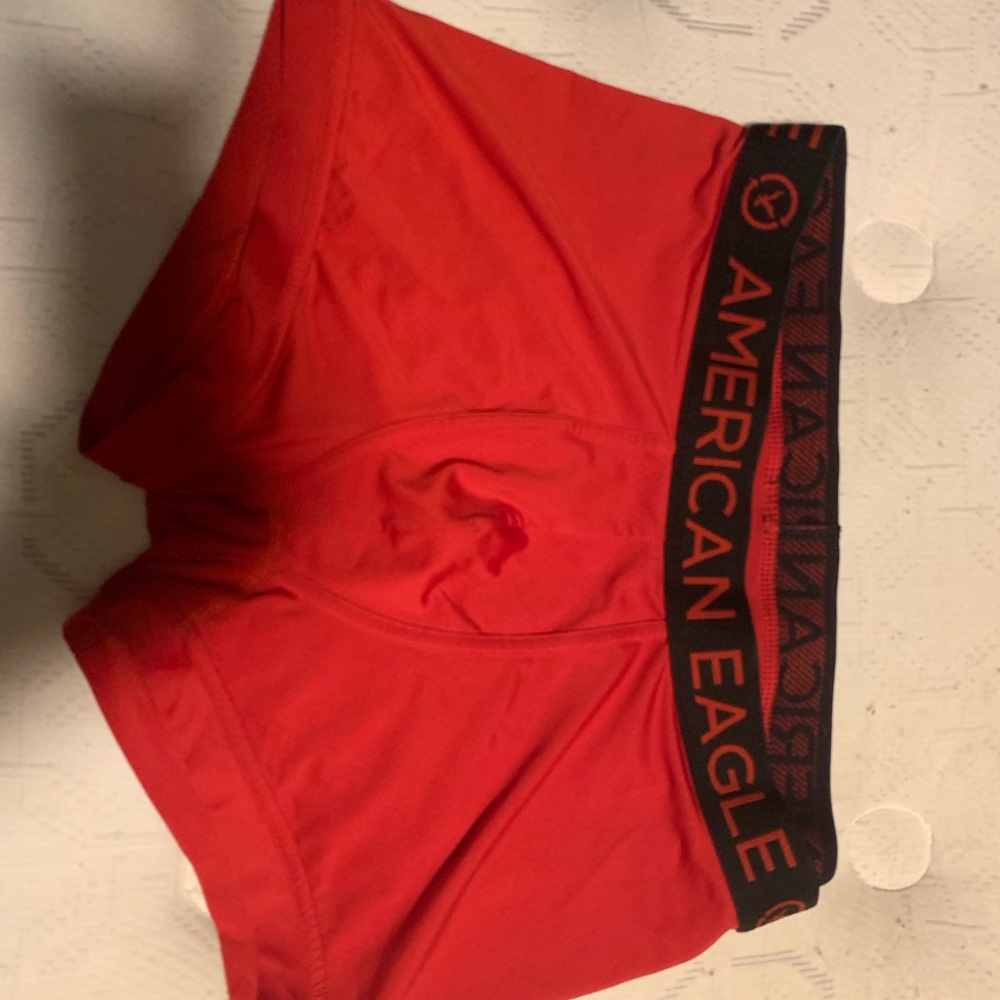 Red trunks